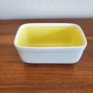 Vintage GE Stonewear Butter Dish